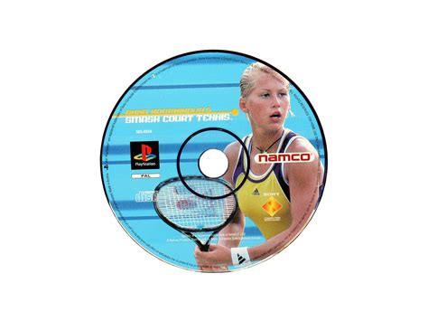 Anna Kournikovas Smash Court Tennis Ps1 Disc Retro World