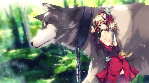 Wolf Anime Girl