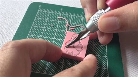 Stamp Carving Tutorial For Beginners Youtube Stamp Carving