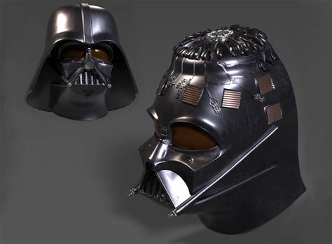 Darth Vader Helmet Anh Wearable And Stand With Chest Armor 3d Etsy Canada