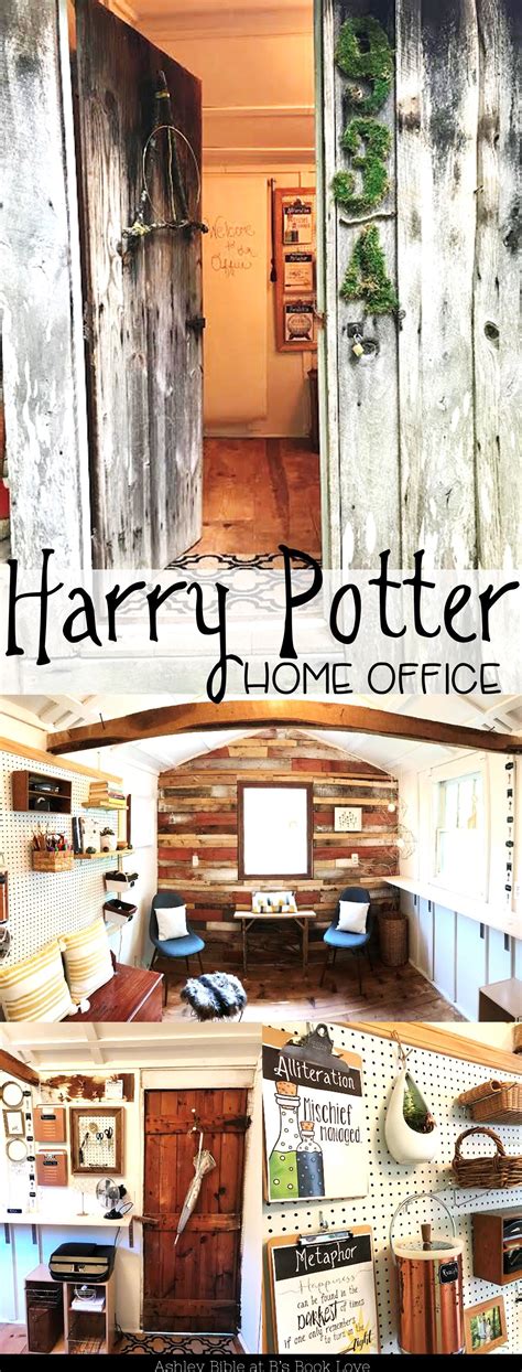 A Teachers Harry Potter Home Office A Budget Remodel With Lots Of