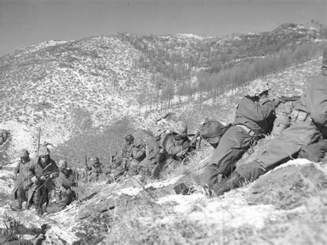 Battle Of Chosin Reservoir In The Korean War