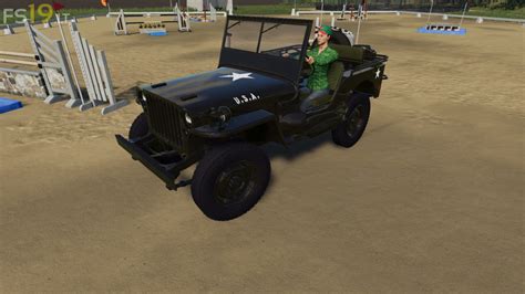 1945 Willys Jeep V 10 Fs19 Mods Farming Simulator 19 Mods