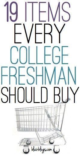 19 Items Every College Freshman Should Buy Blair Blogs Freshman College College Years