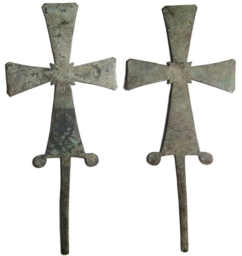 Ancient Resource Medieval And Byzantine Ceremonial Crosses For Sale