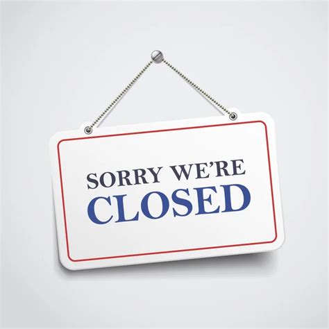 38663 Closed Sign Vector Images Depositphotos