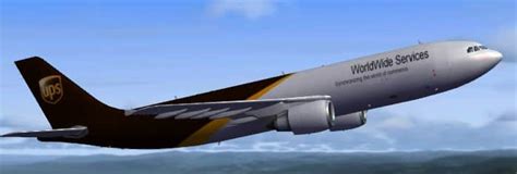 Airbus A340 600 Ups Textures Flight Simulator Addon Mod