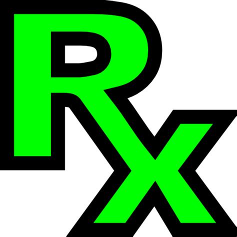 Rx Logo Clip Art at Clker.com - vector clip art online, royalty free png image