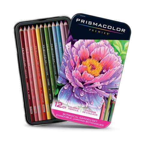 Prismacolor Premier 12pk Colored Pencils Botanical Garden Brickseek