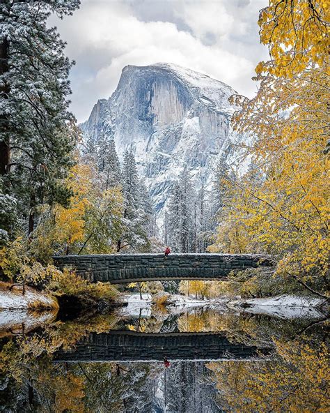 Sentinel Bridge And Half Dome Yosemite National Park Photograph V