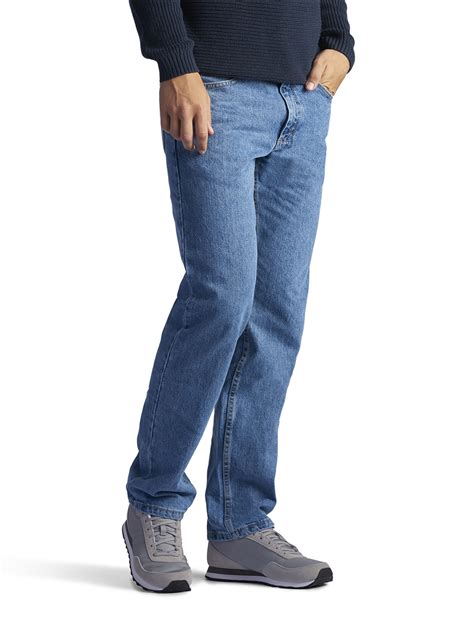 Lee Mens Regular Fit Straight Leg Jeans