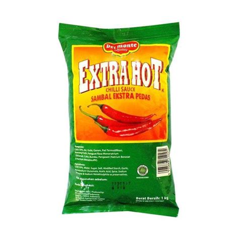 Jual Del Monte Extra Hot Sauce Sambal Kg Di Seller Bunda Pipin Mart