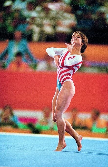 Art Mary Lou Retton Favorite Athletes Gymnastics Dance Pinterest