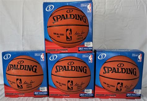 Spalding Basketball Nba Replica Game Ball Series Official Size Newusa