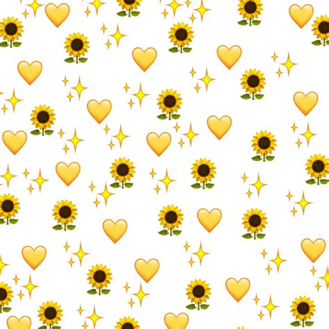 Apple Yellow Heart Emoji Transparent Images Amashusho