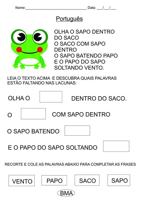 40 Atividades De Produção De Texto 1º Ano Do Ensino Fundamental