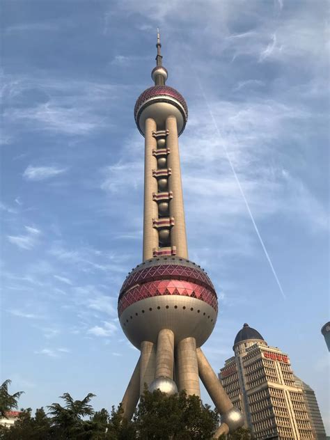 The Oriental Pearl Tower Yesterdays Future Today On A Road To