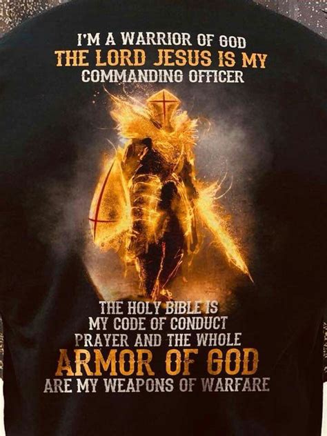 I Am A Soldier Of The Lord Jesus Christ Armor Of God Christian