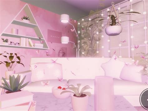 Bloxburg Pink Aesthetic Bedroom