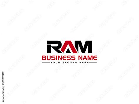 Letter Ram Logo Icon Design Creative Ra Logo Letter Vector Art For All