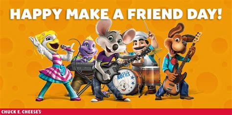 Chuck E Cheeses On Twitter Chuckecheese Is More Fun W Friends