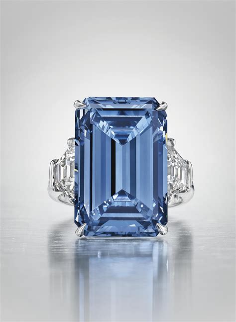 The Oppenheimer Blue A Sensational Coloured Diamond Ring