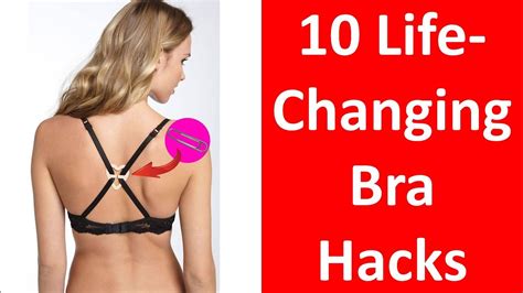 Life Changing Bra Hacks Every Girl Should Know Youtube
