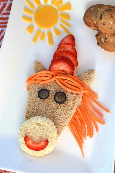 Unicorn Sandwich Idea for Back to School! - Lou Lou Girls