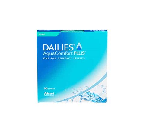 DAILIES AquaComfort Plus Toric 90 Pack Daily Contact Lenses