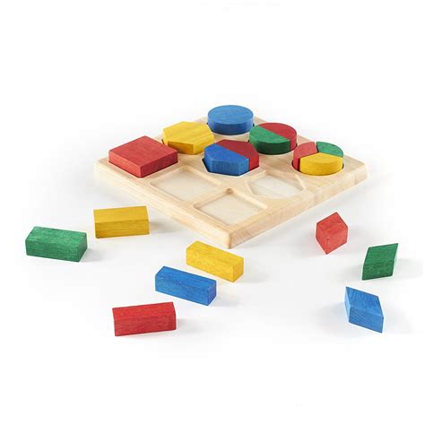 Fraction Action Board Wooden Manipulative Toy Puzzle | 11street Malaysia - Early Learning