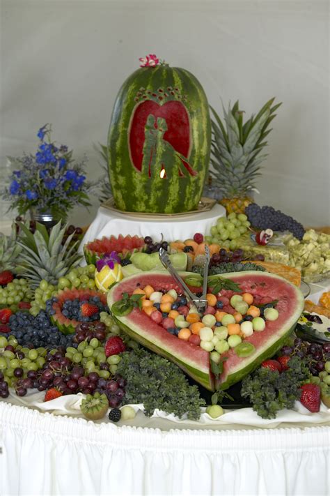 Watermelon Wedding Design Fruit Display Wedding Fruit Display