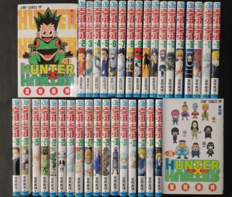 Japan Yoshihiro Togashi Manga Lot Hunter X Hunter Vol1~36 Set Ebay