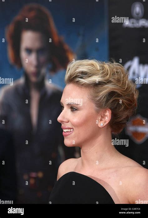 Scarlett Johansson The Avengers World Premiere Hollywood Los Angeles