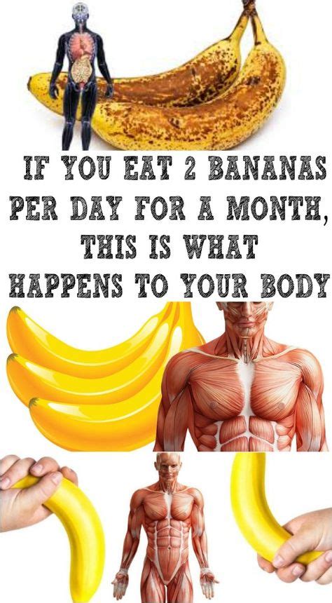 If You Eat 2 Bananas Per Day For A Month This Is What Happens To Your Body Health What