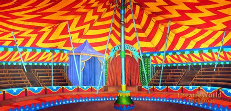 circus tent interior backdrop rentals theatreworld®
