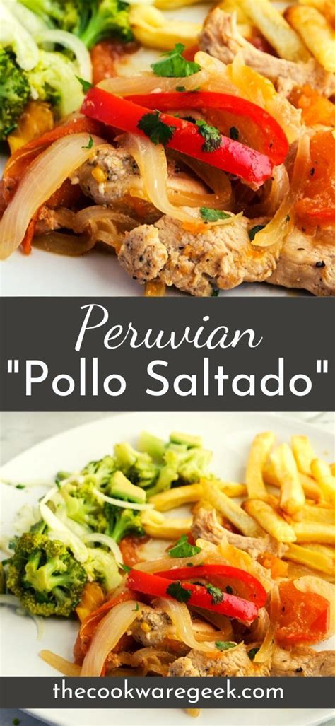 The aji side sauces use chile peppers and fresh herbs. Peruvian Chicken Stir-Fry (Pollo Saltado) | Recipe in 2020 ...