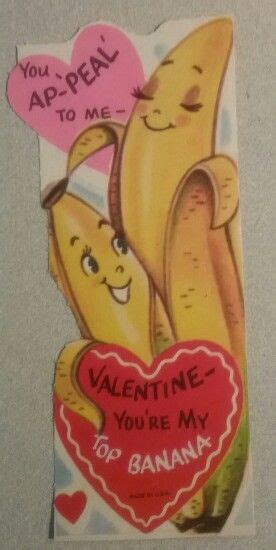Valentine Youre My Top Banana Valentine Made In Usa Valentine Banana Top Banana