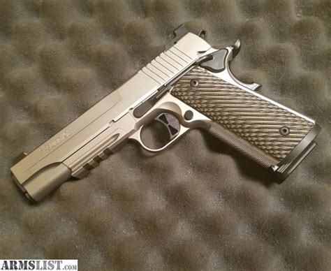 Armslist For Trade Sig Sauer Nickel 1911 Perfect