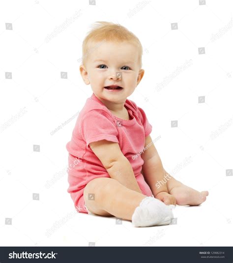 Little Cute Baby Pink Dress Isolated Stock Photo 129882314 Shutterstock