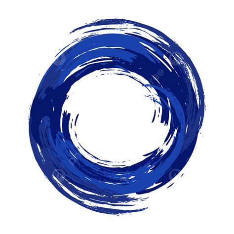 Blue Watercolor Brushes Png Image Brush Circle Blue Geometric Abstract