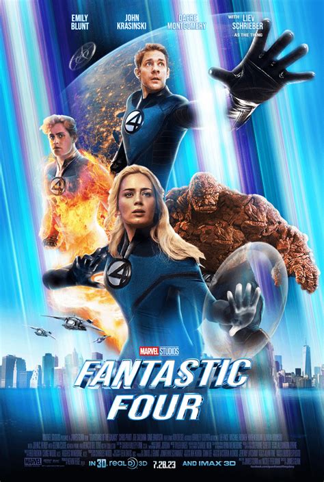 Fanmade Mcu Fantastic Four Poster Marvelstudios