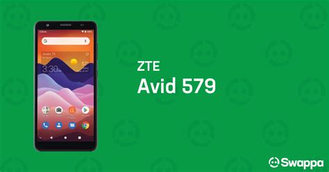 Zte Avid 579 Consumer Cellular Black 32gb Used Swappa
