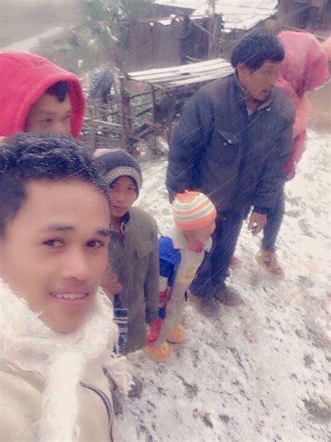 หิมะก็ได้ตกที่เมืองเชียงขวาง ทางตอนเหนือของสปป.ลาว ซึ่งติดกับเวียดนาม หิมะปกคลุมขาวโพลน อุณหภูมิติดลบเช่นกัน ลาวหิมะตก ขาวโพลนทั่วแขวงหัวพัน ห่างจากเชียงราย 100 กิโลเมตร