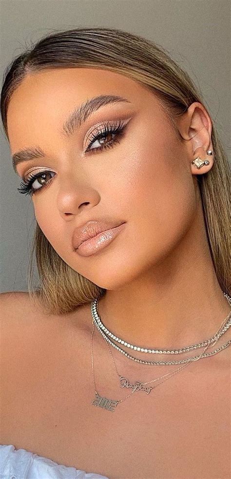 49 Incredibly Beautiful Soft Makeup Looks For Any Occasion Tan Skin