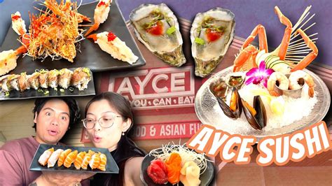 All New All You Can Eat Sushi Buffet In Las Vegas Ayce Sushi Asian