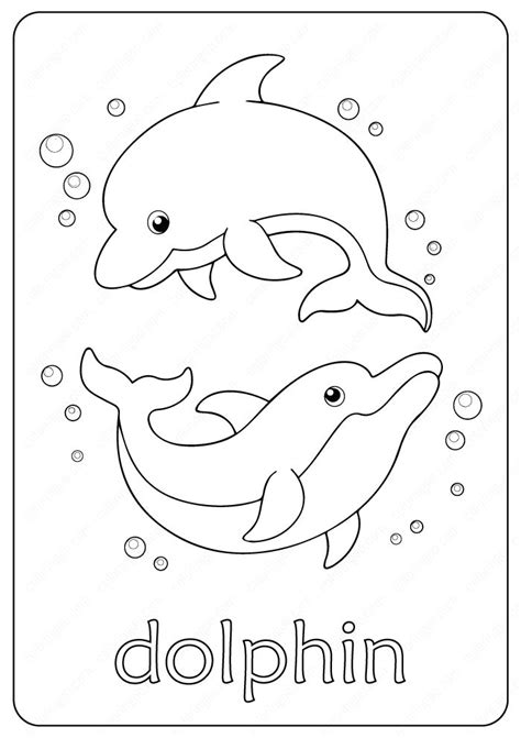 Pin By Ioanna Trumpet On Πάσχα Dolphin Coloring Pages Cute Coloring