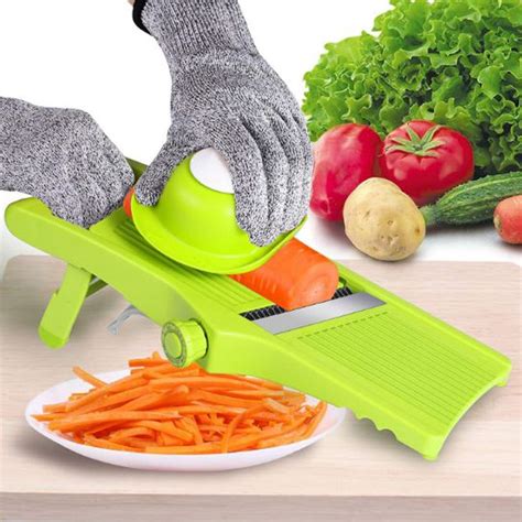 Vegetable Cutter Adjustable Vegetable Slicer Stainless Steel Planing