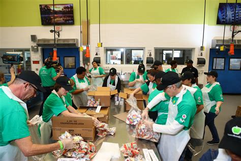 My time volunteering for the houston food bank was amazing. More than 2,600 Volunteers roll up their sleeves to help ...