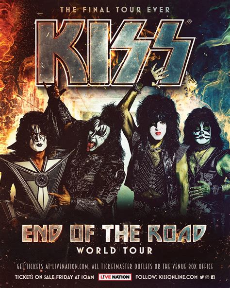 Kiss Announce End Of The Road World Tour Pursuit Of Dopeness