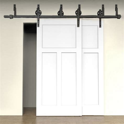 Lets chat about closets, shall we? WinSoon 5-16FT Bypass Sliding Barn Door Hardware Double ...